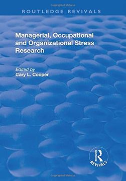 portada Managerial, Occupational and Organizational Stress Research (en Inglés)