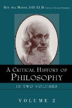 portada a critical history of philosophy volume 2 (en Inglés)
