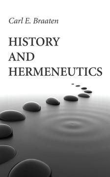 portada History and Hermeneutics (in English)