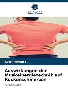 portada Auswirkungen der Muskelnergietechnik auf Rückenschmerzen (en Alemán)