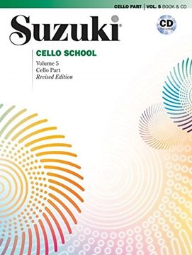 portada Suzuki Cello School, Vol 5: Cello Part, Book & CD (en Inglés)