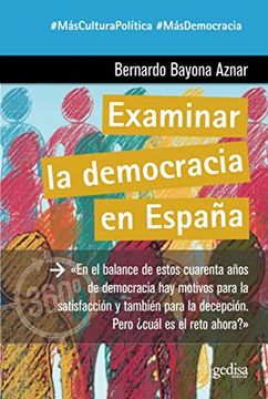 portada Examinar la Democracia en España: 891047 (360º Claves Contemporáneas) (in Spanish)