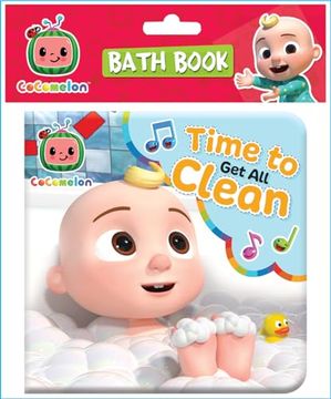 portada Cocomelon Bath Book Time to get all Clean (en Inglés)