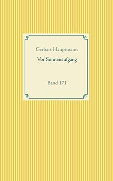 portada Vor Sonnenaufgang: Band 171 (en Alemán)
