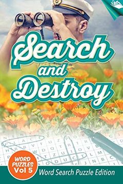 portada Search and Destroy Word Puzzles vol 5: Word Search Puzzle Edition (in English)