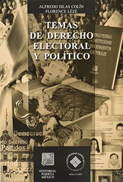 portada temas de derecho electoral y politico / 2 ed.