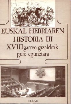 portada Euskal Herriaren Historia. (Tomo 3).