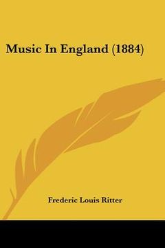 portada music in england (1884) (en Inglés)