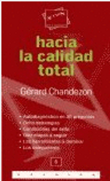 portada Hacia la calidad total (in Spanish)