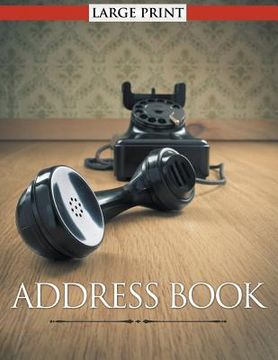 portada Address Book Large Print (in English)