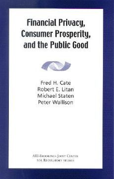 portada financial privacy, consumer prosperity, and the public good