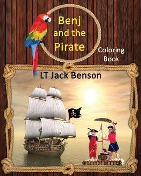 portada Benj and the Pirate Coloring Book (in English)
