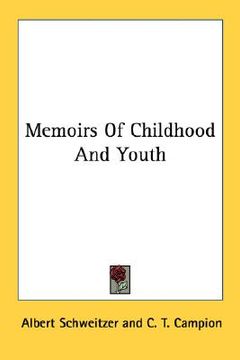 portada memoirs of childhood and youth