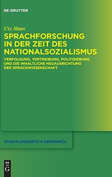 portada Sprachforschung in der Zeit des Nationalsozialismus (en Alemán)
