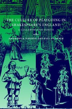 portada Culture Playgoing Shakespeare's Eng: A Collaborative Debate (en Inglés)