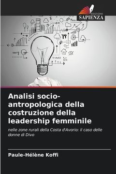 portada Analisi socio-antropologica della costruzione della leadership femminile