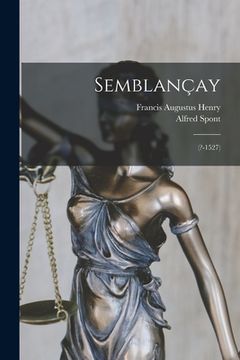 portada Semblançay: (?-1527) (en Francés)