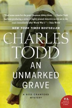 portada an unmarked grave: a bess crawford mystery (in English)