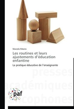 portada Les Routines Et Leurs Ajustements D'Education Enfantine