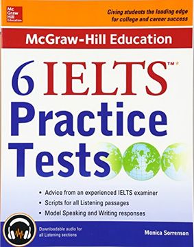 portada Mcgraw-Hill Education 6 Ielts Practice Tests With Audio (en Inglés)