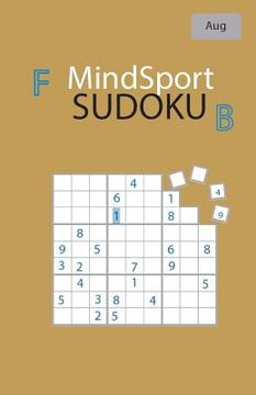portada MindSport Sudoku August (en Inglés)