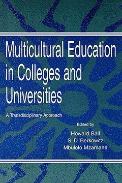 portada multicultural education in colleges and universities: a transdisciplinary approach