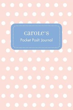 portada Carole's Pocket Posh Journal, Polka Dot (en Inglés)