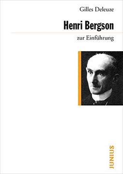 portada Henri Bergson zur Einführung (in German)