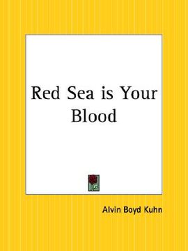 portada red sea is your blood (en Inglés)