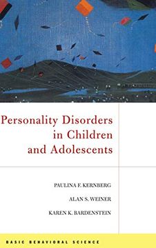 portada Personality Disorders in Children and Adolescents (in English)