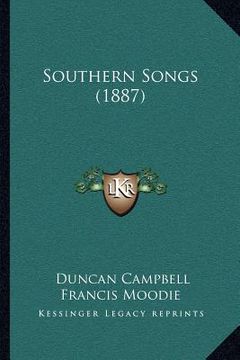 portada southern songs (1887) (en Inglés)