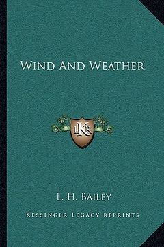 portada wind and weather (en Inglés)