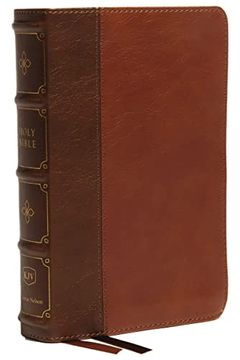 portada Kjv, Compact Bible, Maclaren Series, Leathersoft, Brown, Comfort Print: Holy Bible, King James Version 