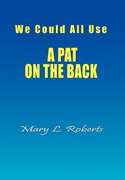 portada we could all use - a pat on the back (en Inglés)