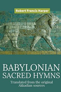 portada Sacred Babylonian Hymns (en Inglés)