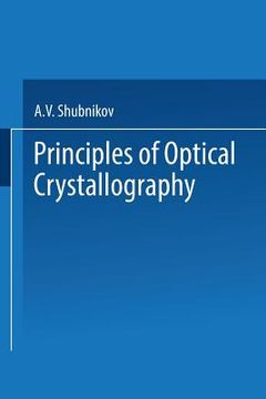 portada Principles of Optical Crystallography (en Inglés)