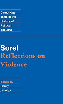 portada Sorel: Reflections on Violence (Cambridge Texts in the History of Political Thought) (in English)