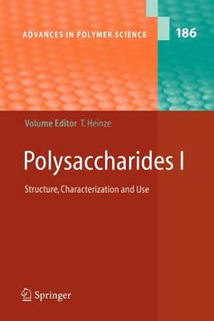 portada polysaccharides i: structure, characterisation and use (en Inglés)
