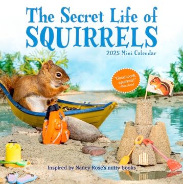 portada The Secret Life of Squirrels Mini Wall Calendar 2025 (en Inglés)