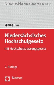 portada Niedersächsisches Hochschulgesetz (en Alemán)