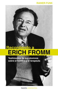 portada Recordando a Erich Fromm (in Spanish)