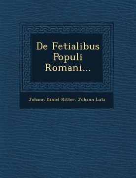 portada de Fetialibus Populi Romani... (in English)