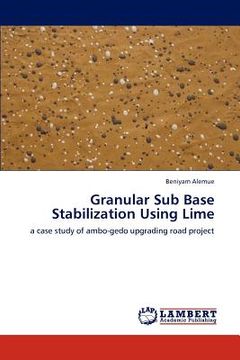 portada granular sub base stabilization using lime (in English)