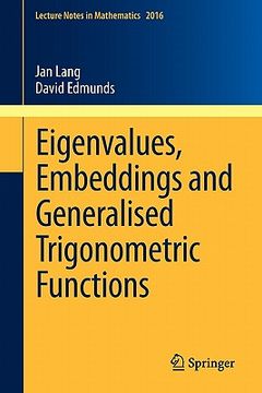 portada eigenvalues, embeddings and generalised trigonometric functions