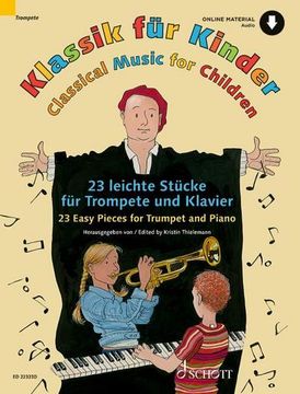 portada Klassik für Kinder. 23 Leichte Stücke für Trompete und Klavier