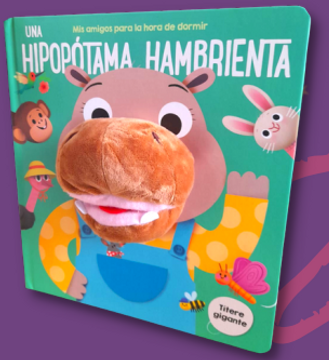 portada Mis amigos/ una hipopótama hambrienta