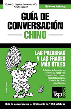 portada Guía de Conversación Español-Chino y Diccionario Conciso de 1500 Palabras