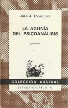 portada La Agonia del Psicoanalisis (6ª Ed. )