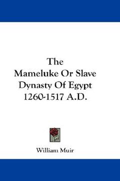 portada the mameluke or slave dynasty of egypt 1260-1517 a.d. (en Inglés)