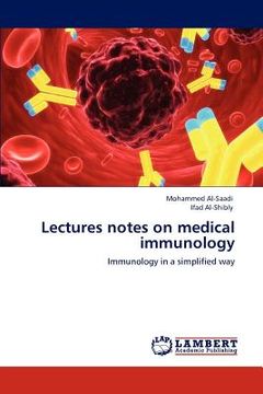 portada lectures notes on medical immunology (en Inglés)